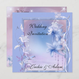 Convite Casamento Lilac Floral