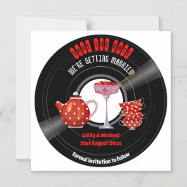 Convite Casamento Magnético Salvar A Data Registro Do Tea 