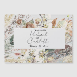 Convite Casamento Personalizado de Estilo Boho