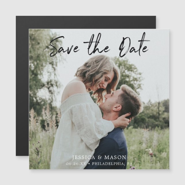 Convite Casamento Salve Os Ampliações De Data - Salve As D (Frente/Verso)