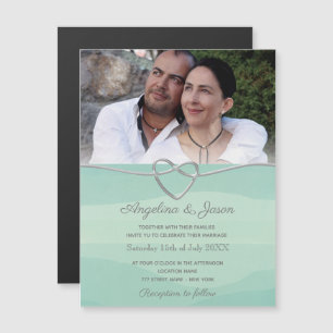 Convite Casamento Simples De Casa De Moeda De Watercolor