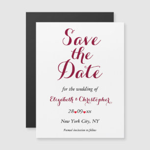 Convite Casamento simples e elegante salve a data