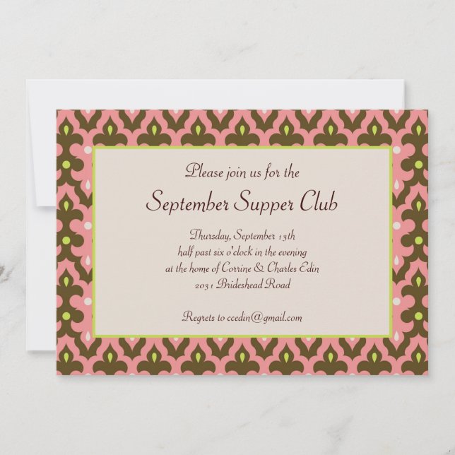 Convite Casbah (Frente)