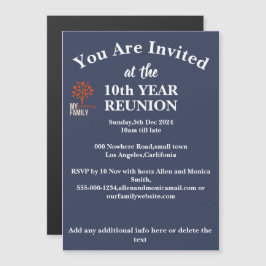 Convite Celebração Da Década Do Amor Familiar