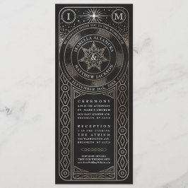 Convite Celestial De Casamento Da União (Alto)