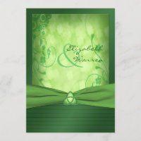 Convite celta do nó de amor do dia de St Patrick