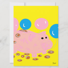 Convite / Chá de fraldas