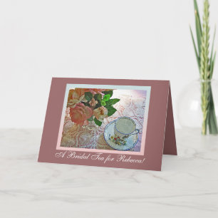 Convite chá de panela Tea