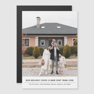 Convite Cheer é agora daqui Anúncio móvel de feriado