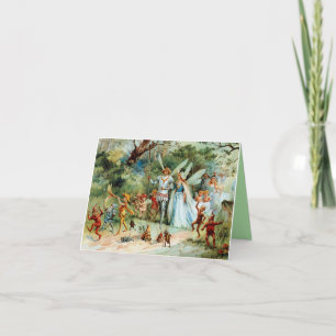 Convite Chegada do Rei e da Rainha das Fadas