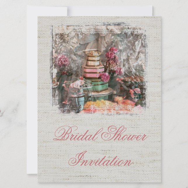 Convite Chic para Cinzas chás de panela (Frente)