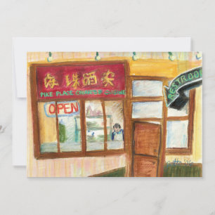 Convite Chinês à Cuisina (Pike Place Seattle)