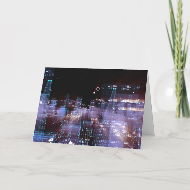 Convite Cidade digital tecnológica (Verso)