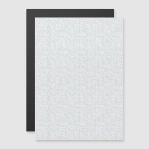 Convite Cinza Claro Floral Geométrico Padrão Moderno de
