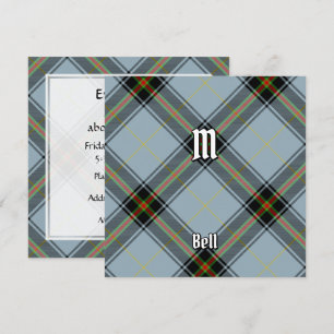 Convite Clan Bell Tartan