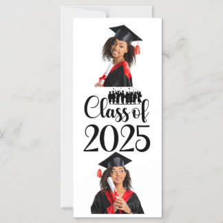 Convite Classe de graduação personalizada de 2025