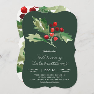 Convite clássico da festa natalícia da baga do