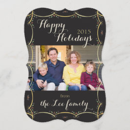 Convite Clássico Vintage de Feriado