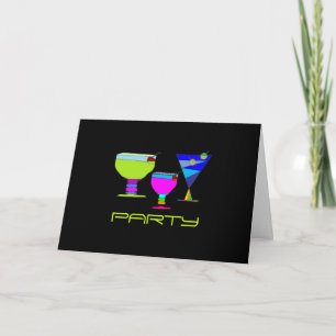 Convite Cocktail Drinks Party Invitation Card