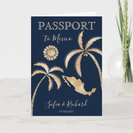 Convite Código QR do Passaporte Mundial de Casamento de De