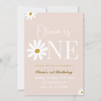 Convite Coelho de Flor Silvestre