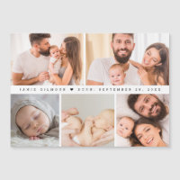 Colagem de Fotos para Bebês Mínima Parto simples