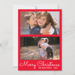 Convite Colagem Festiva Vermelha 2 Feriado