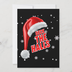Convite Coleção Neve Deck The Halls