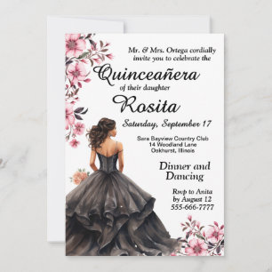 Convite Colorido Quinceanera