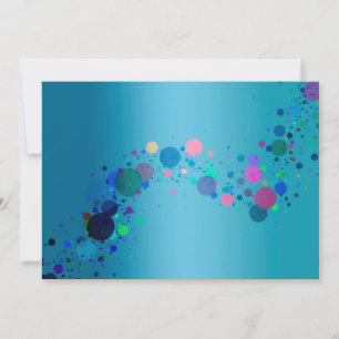 Convite Colorido Spots