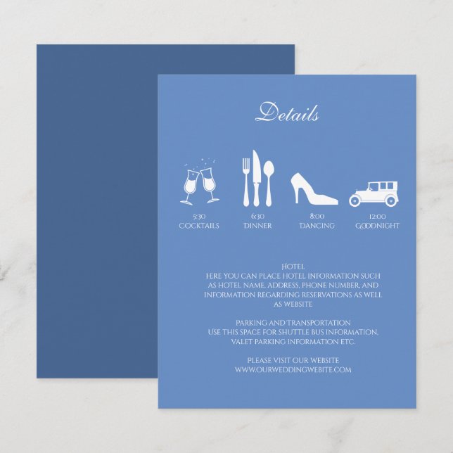 Convite com DETALHES do Casamento Peônias Brancas (Frente/Verso)