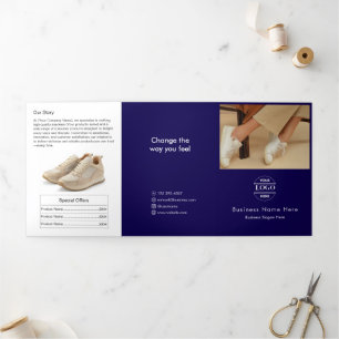 Convite Com Dobra Tripla Atividades de logotipos e imagens personalizadas m