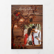 Autumn Tree Lanterns Convocação em Três Vezes