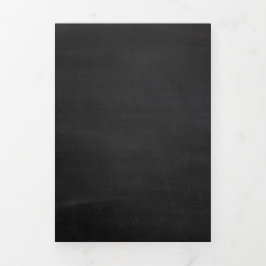 Convite Com Dobra Tripla Bicicleta Tandem Na Suíte De Casamentos De Chalkbo