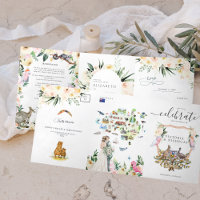 Brasão de Casamento em Aquarela | Casamento na Aus