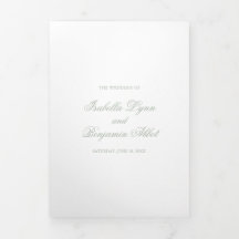 Casamento Elegante Formal Verde de Sage Tradiciona