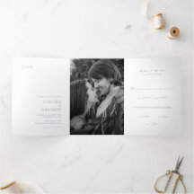 Casamento Moderno Azul de Chelsea Dusty