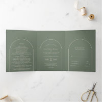 Casamento Verde do Simple Arch Sage