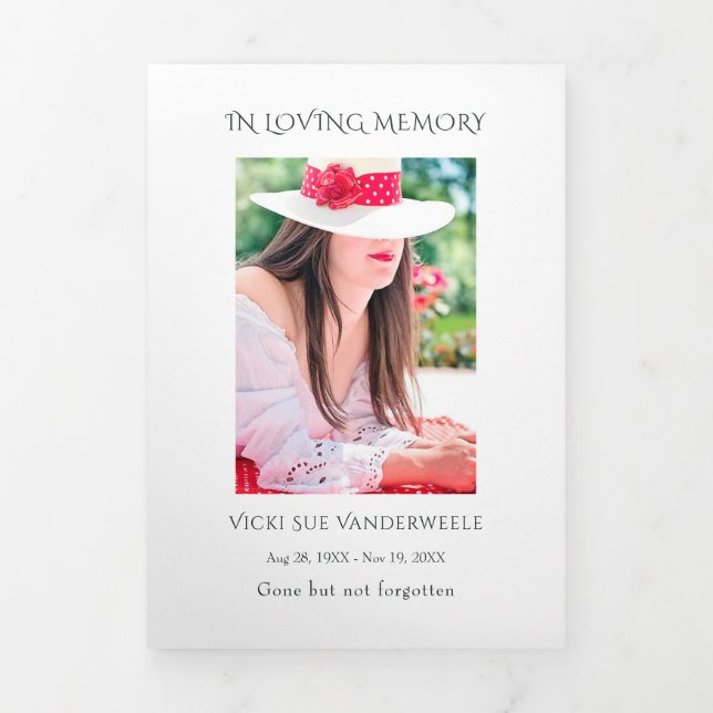 Convite Com Dobra Tripla Celebração da Vida na Praia Floral Tropical (Cobrir)