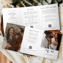 Detalhes Modernos Tudo Em Um Código QR RSVP Casame