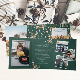 Convite Com Dobra Tripla Florais Botânicos dos Citros de Natal | 7 Foto