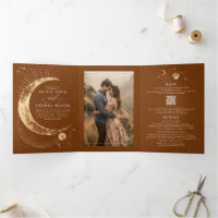 Foto De Casamento Celestial Da Lua Crescente Sun H