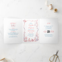 Foto de Casamento Moderno das Doodles Whimsical