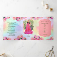 Foto: Rosas Rosa Espanholas Rainbow Quinceanera