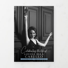 Convite Com Dobra Tripla Imagens simples do memorial funerário