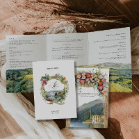 Lago Como Itália | Casamento Ilustrado