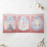 Livro de contos de fadas do Castelo Casamento em T