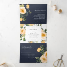MARINHO PEACH GENTE FLORAL WATERCOLOR WEDDING