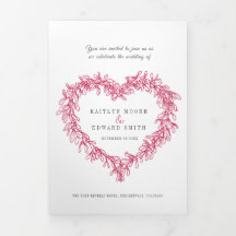 Opção de refeição de casamento vermelho de visco C