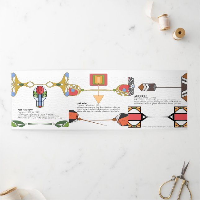 Convite Com Dobra Tripla Placa de triplo de pinos de chapéu (Fora)